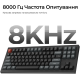 Клавіатура Keychron V3 Ultra Keychron Red Switch Black RGB (V3U-D1-UA)
