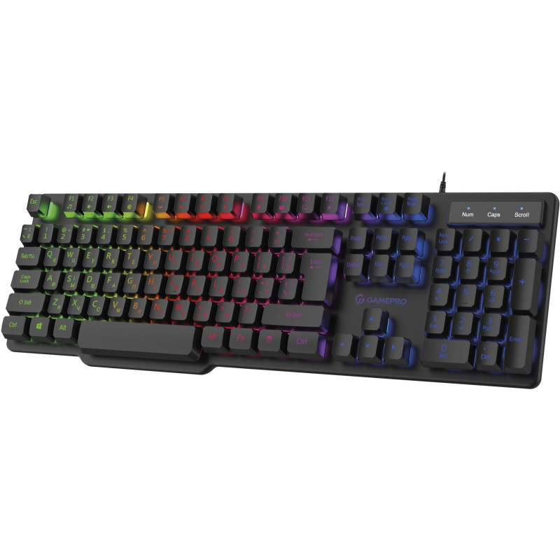 Клавіатура GamePro GK380 USB Black (GK380)