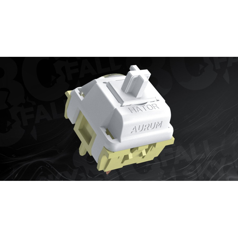 Клавіатура HATOR Skyfall 80 Wireless Black-White (HTK3180UA)