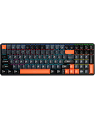 Клавіатура Aula S100 Wired keyboard Brown switch Black EN/UA (6948391203157)