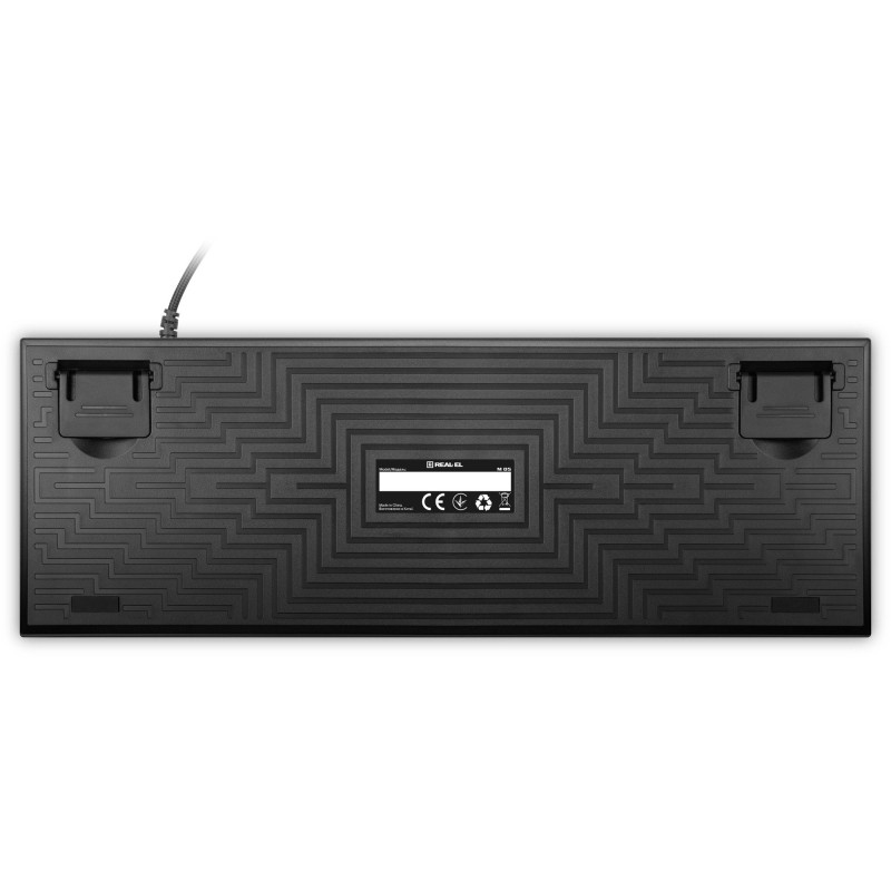 Клавіатура REAL-EL M 05 Grey