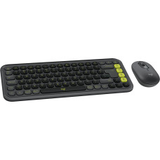 Комплект Logitech POP Icon Combo Bluetooth UA Graphite (920-013156)