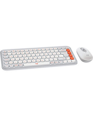 Комплект Logitech POP Icon Combo Bluetooth UA Off-White (920-013141)
