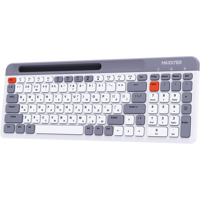 Клавіатура Maxxter KBW-02G-UA