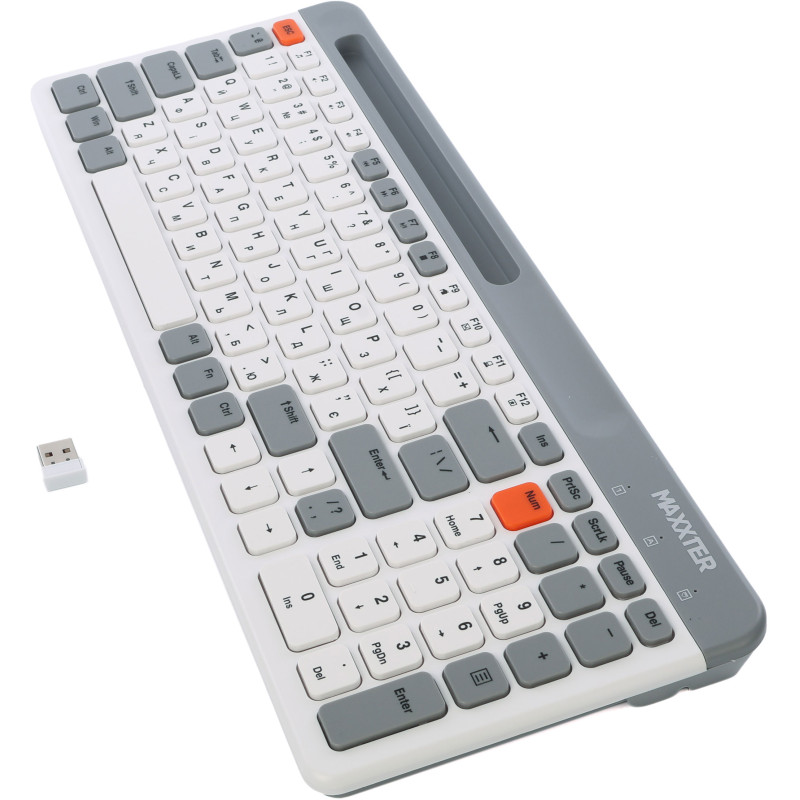 Клавіатура Maxxter KBW-02G-UA