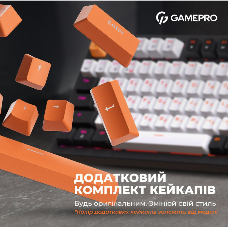Клавіатура GamePro MK170B Outemu Red Hot-Swap RGB USB Black