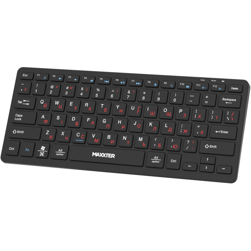 Клавіатура Maxxter KBW-C01B-UA Black