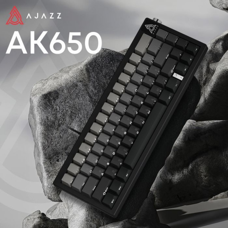 Клавіатура Ajazz AK650 Day Dream Switch Gradient Black USB-C (AK650-DD-BG)