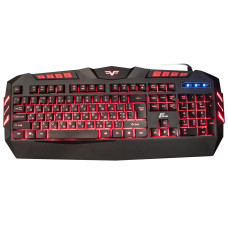 Клавіатура Frime Dragonfly Укр (FLK18300) Black USB