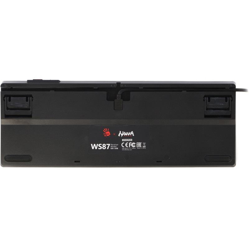 Клавіатура A4Tech Bloody WS87 RGB Naraka Black