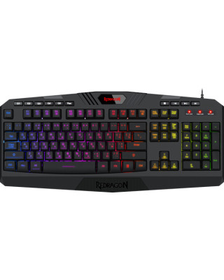 Клавіатура Redragon Harpe2 USB UKR Black (77484)