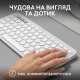 Клавіатура Logitech Pebble Keys 2 K380s White (920-011852)