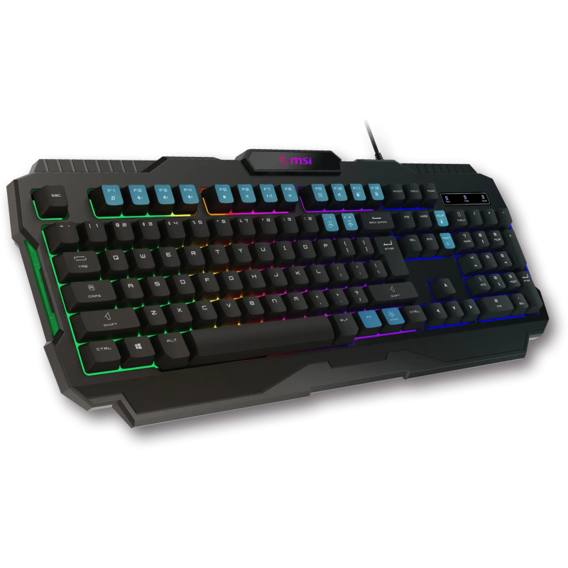 Клавіатура MSI FORGE GK100 Black (S11-04UA221-HH9)