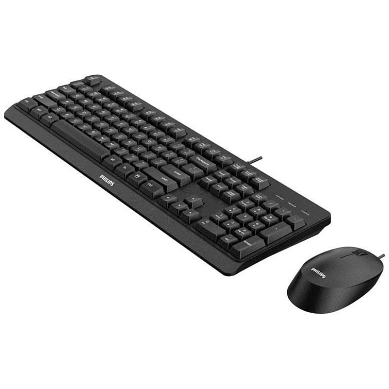 Комплект: клавіатура та миша Philips 6270 UA Black (SPT6207BL/00)
