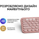 Клавіатура Logitech Pebble Keys 2 K380s Rose (920-011853)