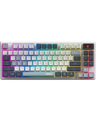 Клавіатура MSI FORGE GK600 TKL W SKY UA White (S11-43UAP01-HH9)