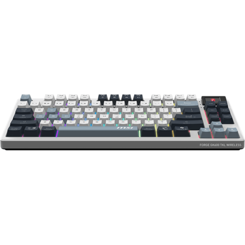 Клавіатура MSI FORGE GK600 TKL W SKY UA White (S11-43UAP01-HH9)