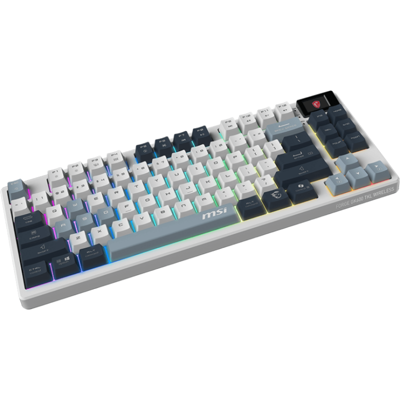 Клавіатура MSI FORGE GK600 TKL W SKY UA White (S11-43UAP01-HH9)