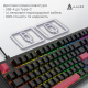 Клавіатура Ajazz AK980 Red Switch Black USB-C (AK980-R-BR)