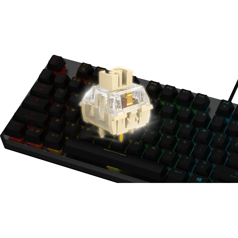 Клавіатура MSI STRIKE 600 SILENT UA Black/Grey (S11-04UA225-CLA)