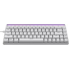 Клавіатура Ajazz NK68 Red Switch White USB-C (NK68-RW)