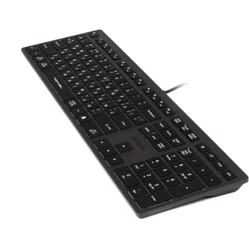 Клавіатура A4Tech Fstyler FX60 White Neon з підсвічуванням