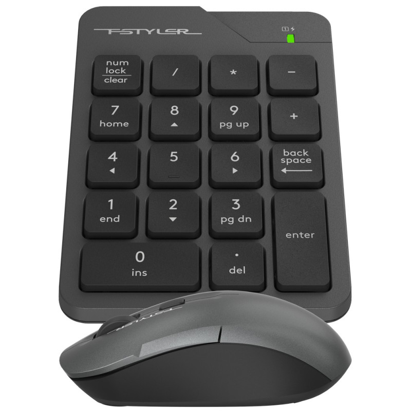 Комплект: кейпад та миша A4Tech Fstyler FG1600C Air2 Gray