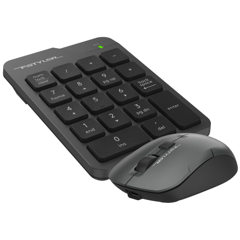 Комплект: кейпад та миша A4Tech Fstyler FG1600C Air2 Gray