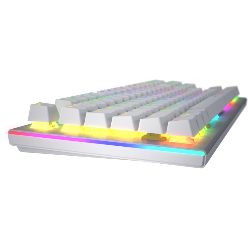 Клавіатура Hator Gravity TKL Orange USB White (HTK551UA)