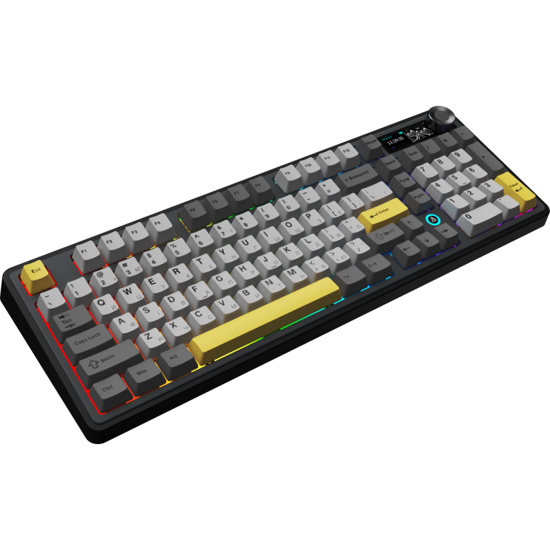 Клавіатура Ajazz AK980 V2 Gift Switch V2 Black (AK980-V2-G-BGY)