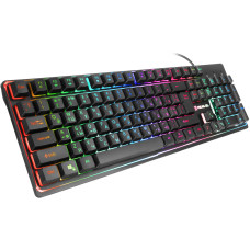 Клавіатура REAL-EL Comfort 7011 Backlit Ukr Black (EL123100043)