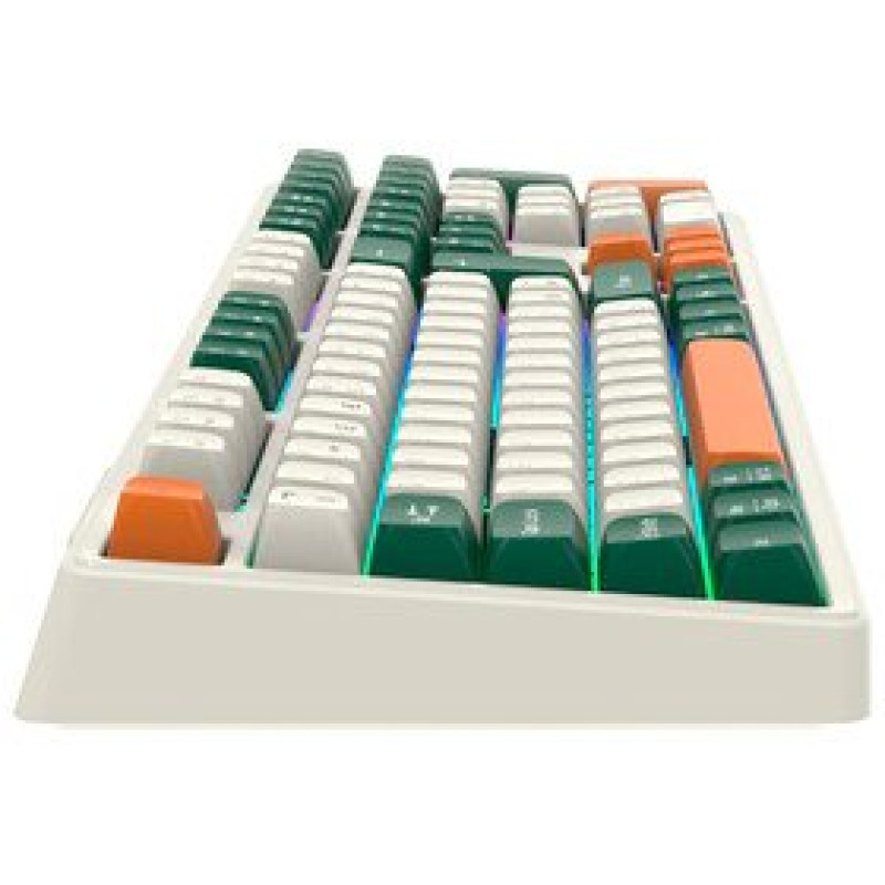 Клавіатура Canyon Shadder GKW-11 RGB Silent Wireless/Bluetooth/USB UA White (CND-SKBW11)