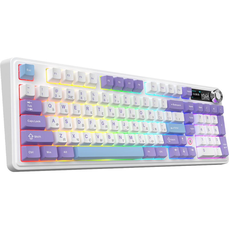 Клавіатура Ajazz AK980 V2 Gift Switch V2 White (AK980-V2-G-PWB)