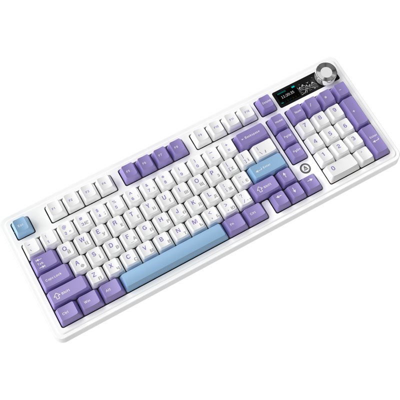 Клавіатура Ajazz AK980 V2 Gift Switch V2 White (AK980-V2-G-PWB)