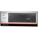 Клавіатура REAL-EL Comfort 7085 Ukr Black (EL123100032)