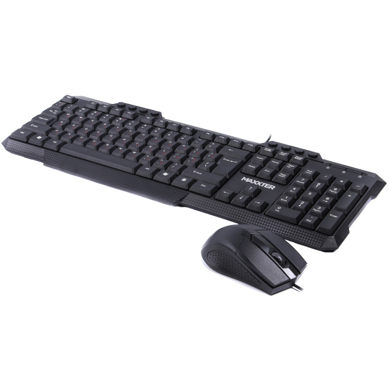 Комплект Maxxter KMS-CM-02-UA Black