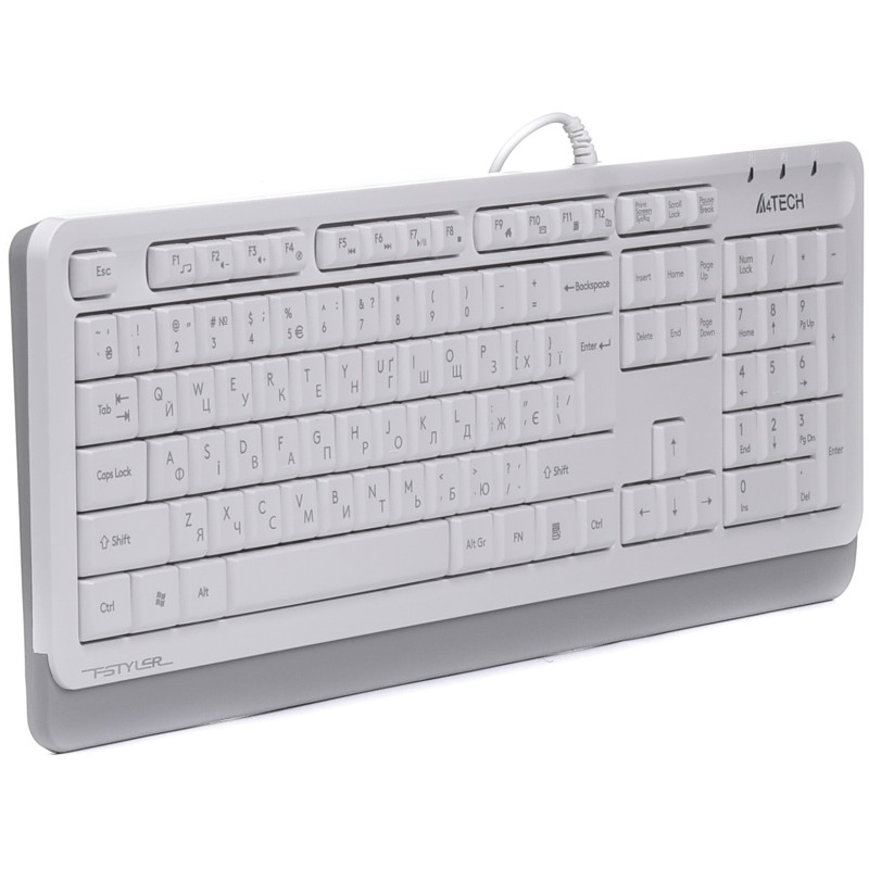 Клавіатура A4Tech FK10 White (4711421943024)
