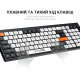 Клавіатура OfficePro SK985BO Bluetooth Black/White