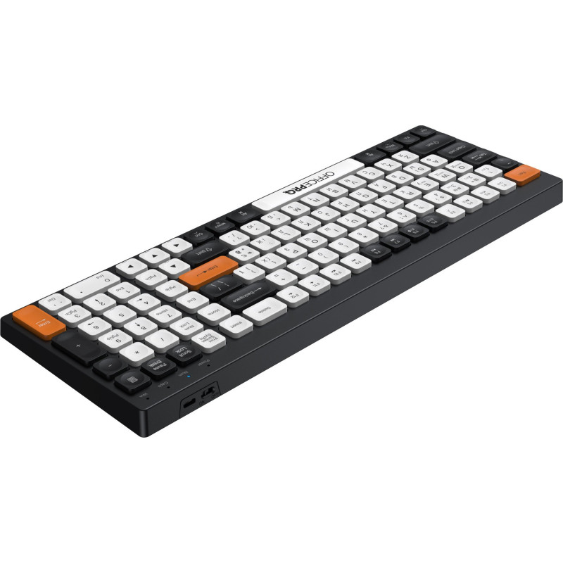 Клавіатура OfficePro SK985BO Bluetooth Black/White