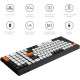 Клавіатура OfficePro SK985BO Bluetooth Black/White