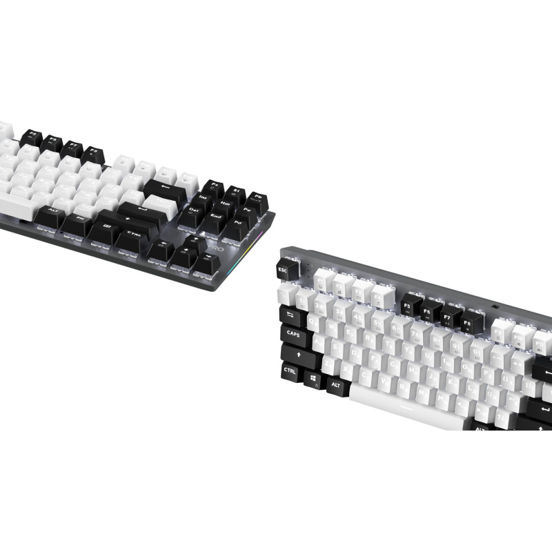 Клавіатура GamePro Genesis Joker MK124G Outemu Red Switch USB UA Gray (MK124G)