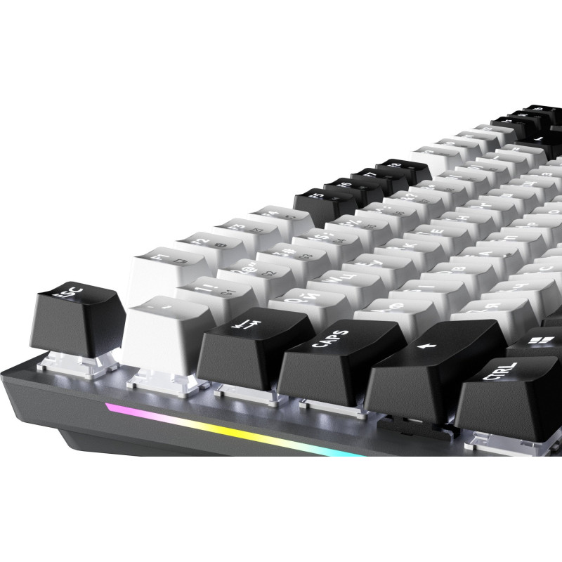 Клавіатура GamePro Genesis Joker MK124G Outemu Red Switch USB UA Gray (MK124G)