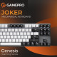 Клавіатура GamePro Genesis Joker MK124G Outemu Red Switch USB UA Gray (MK124G)