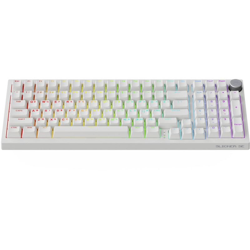 Клавіатура Proove Gaming Slicker Special Edition White (WKSLSE022402)