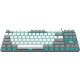 Клавіатура Aula Mechanical F3287 Grey/White keycap KRGD blue (6948391240954)