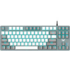 Клавіатура Aula Mechanical F3287 Grey/White keycap KRGD blue (6948391240954)
