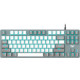 Клавіатура Aula Mechanical F3287 Grey/White keycap KRGD blue (6948391240954)