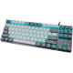 Клавіатура Aula Mechanical F3287 Grey/White keycap KRGD blue (6948391240954)