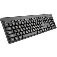 Клавіатура REAL-EL Standard 502 Ukr Black (EL123100023)
