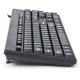 Клавіатура REAL-EL Standard 502 Ukr Black (EL123100023)